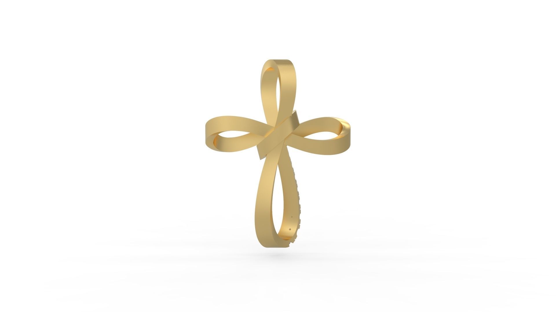 Cross Pendant 45 3D print model_4