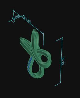 Cross Pendant 45 3D print model_8