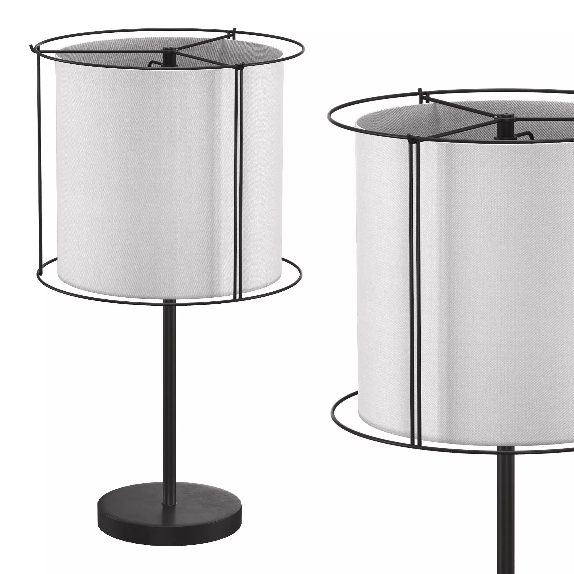 Kofa Table Lamp 3D model_0