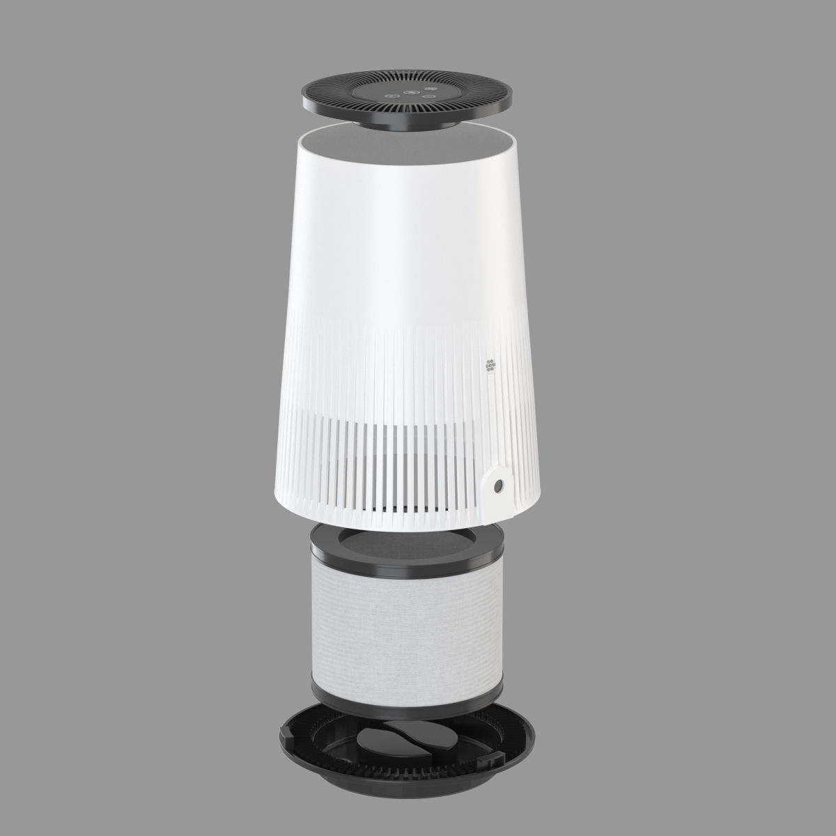 Air Purifier 3D Model  3D model_4