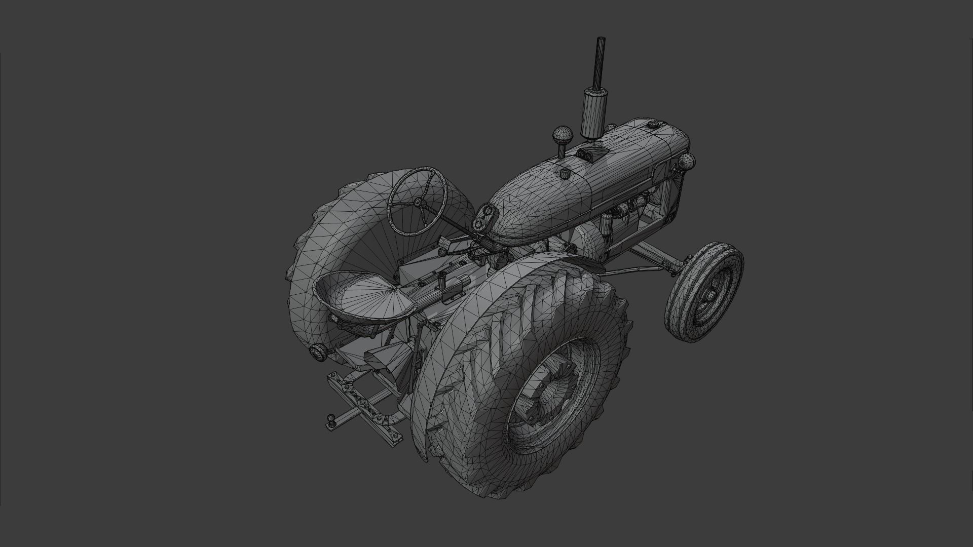 McCormick-Deering W4 And Super W4 3D model_7