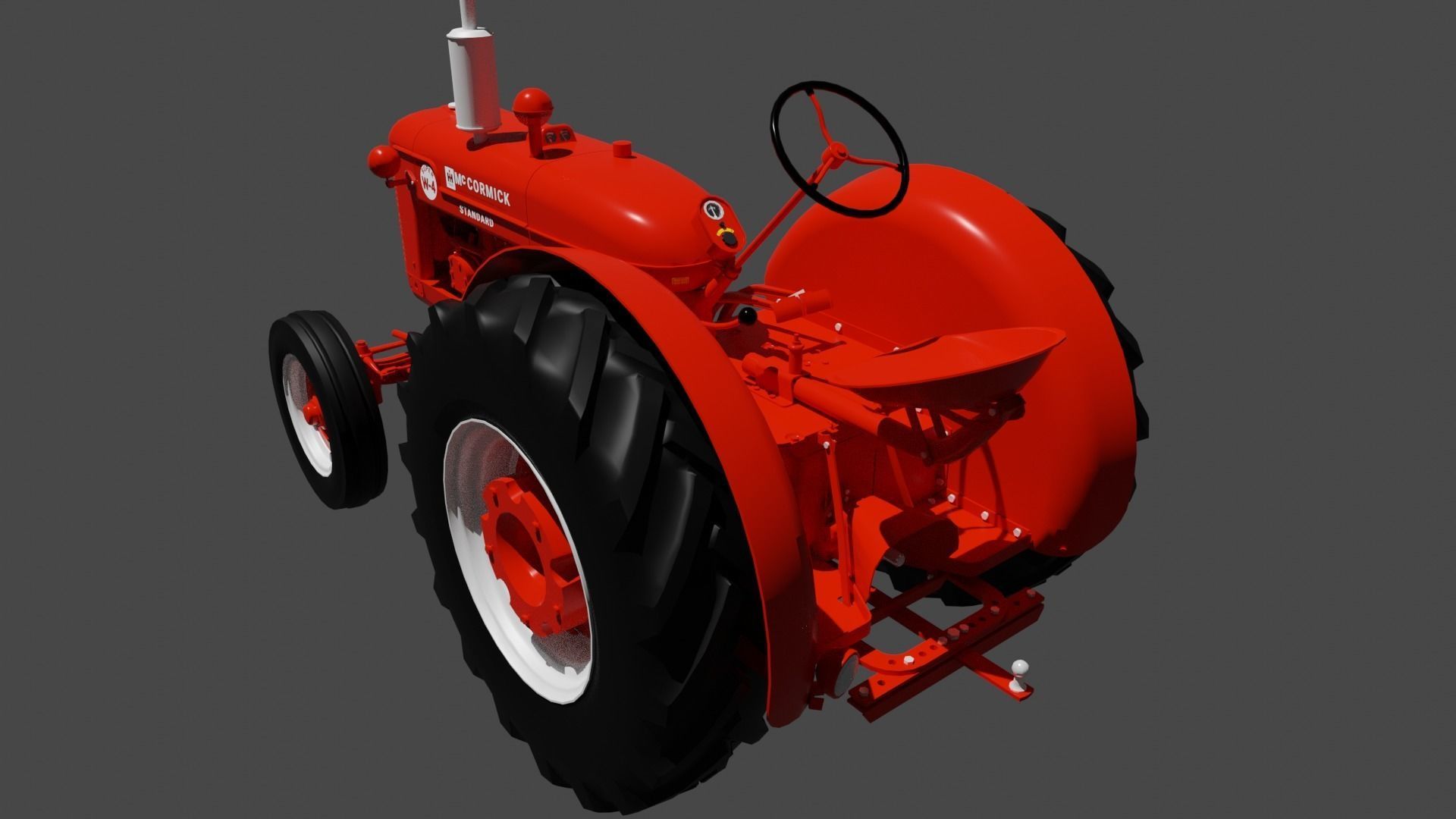 McCormick-Deering W4 And Super W4 3D model_5