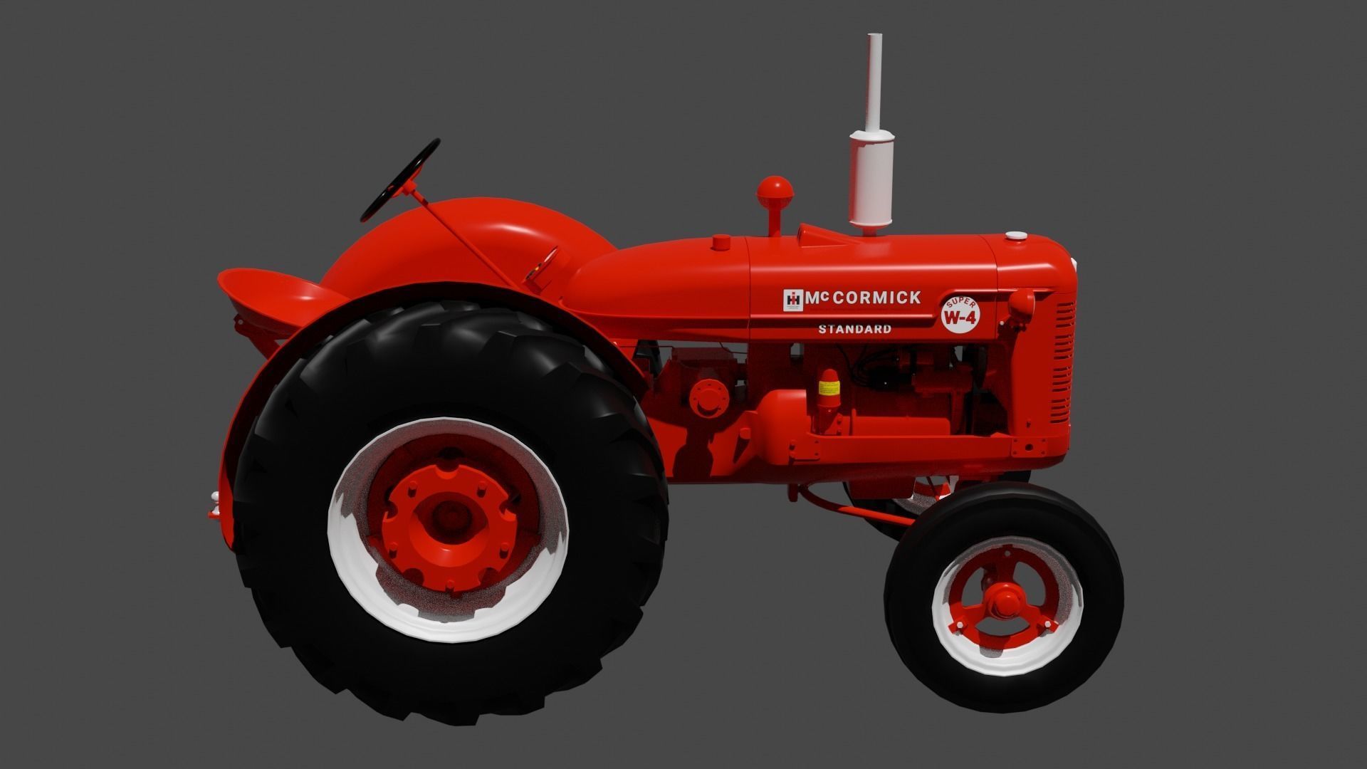 McCormick-Deering W4 And Super W4 3D model_3