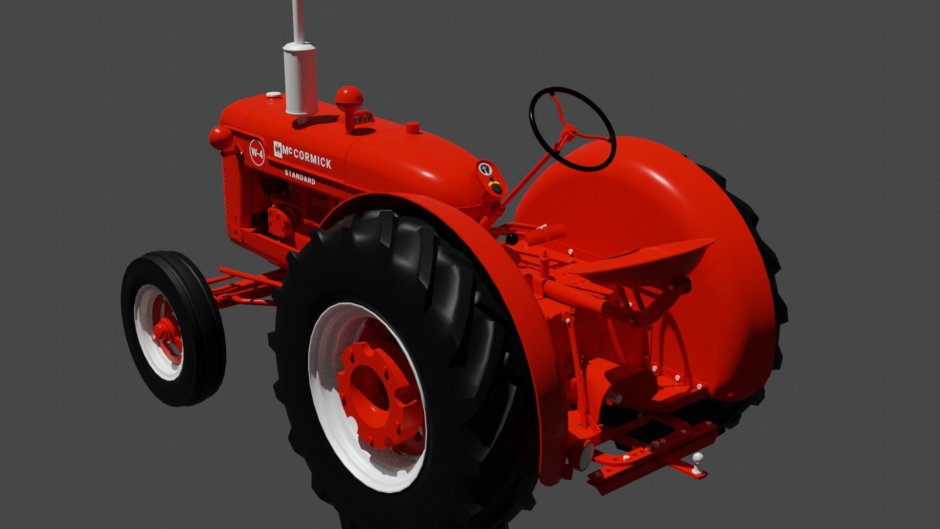 McCormick-Deering W4 And Super W4 3D model_1