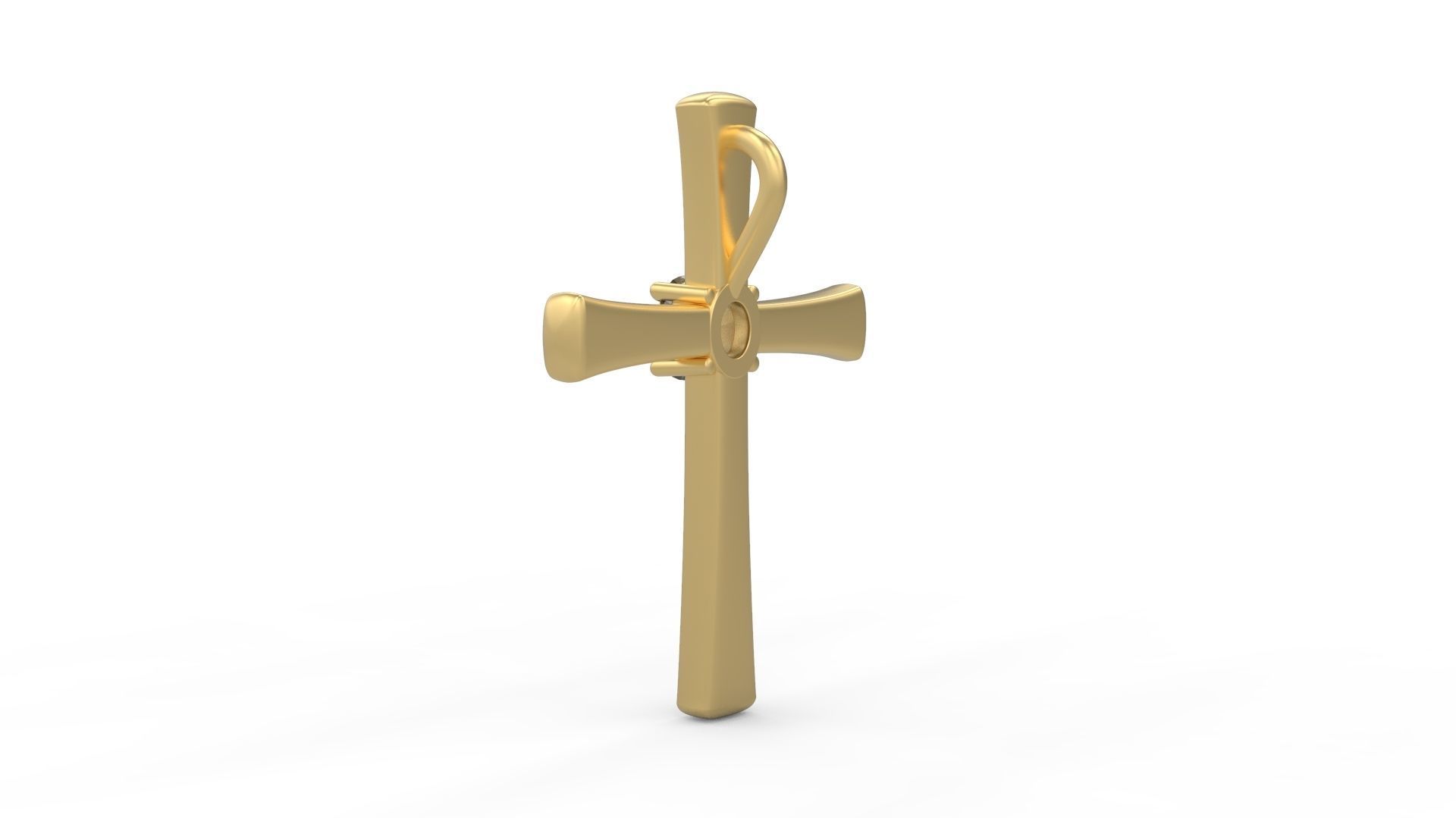 Cross Pendant 39 3D print model_3