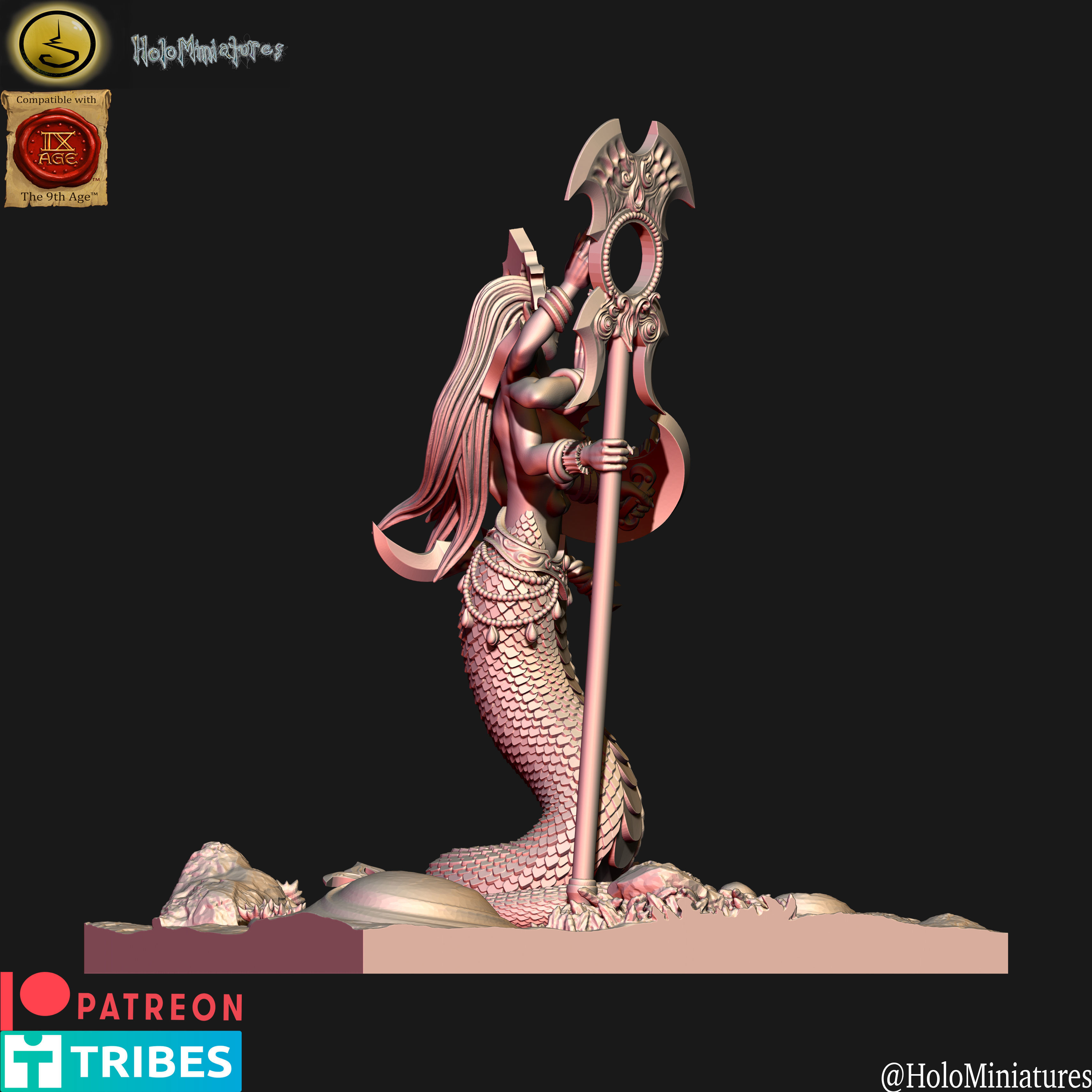 Daemons of Lust fiend unit 3D print model_8