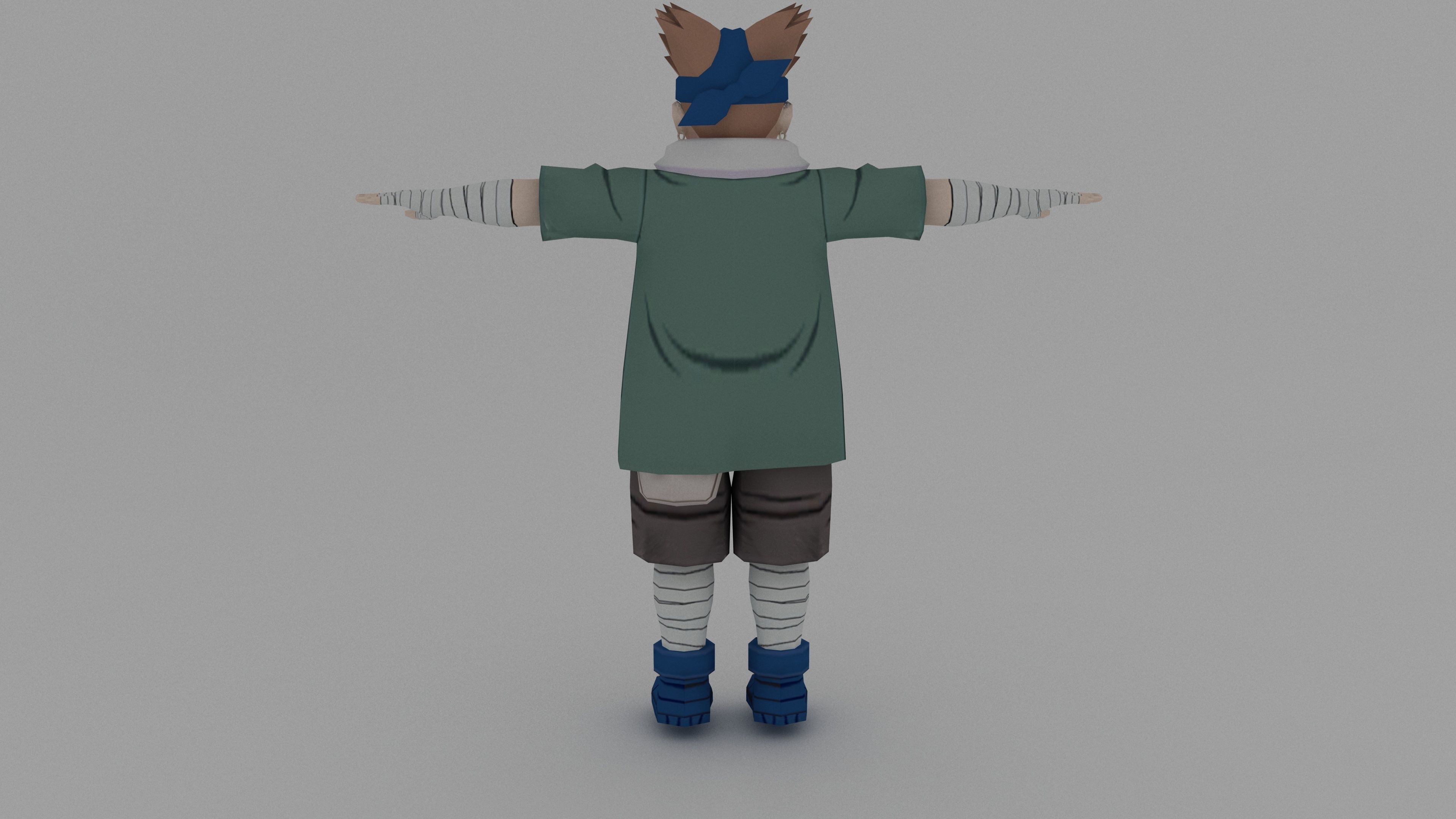 Choji Akimichi 3D model_6