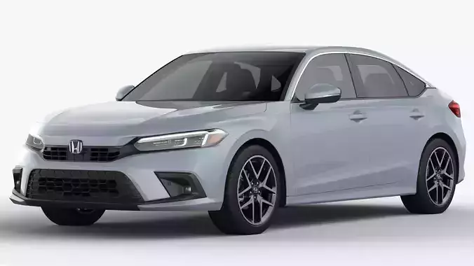 Honda Civic Hatchback 2022 3D model