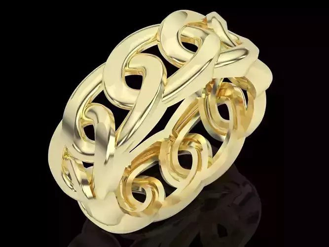 fashion ring engagement ring silver gold