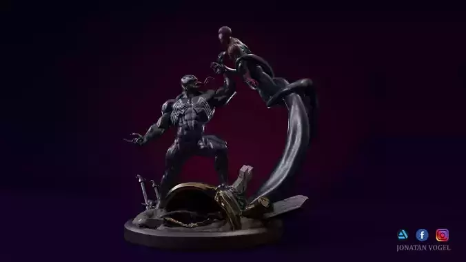Venom vs Spiderman