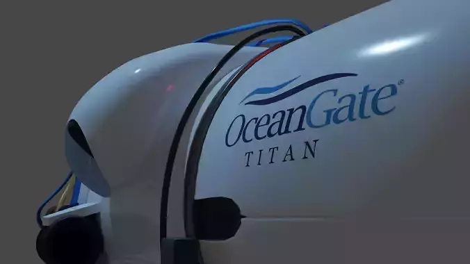 OceanGate Titan Submersible  3D model