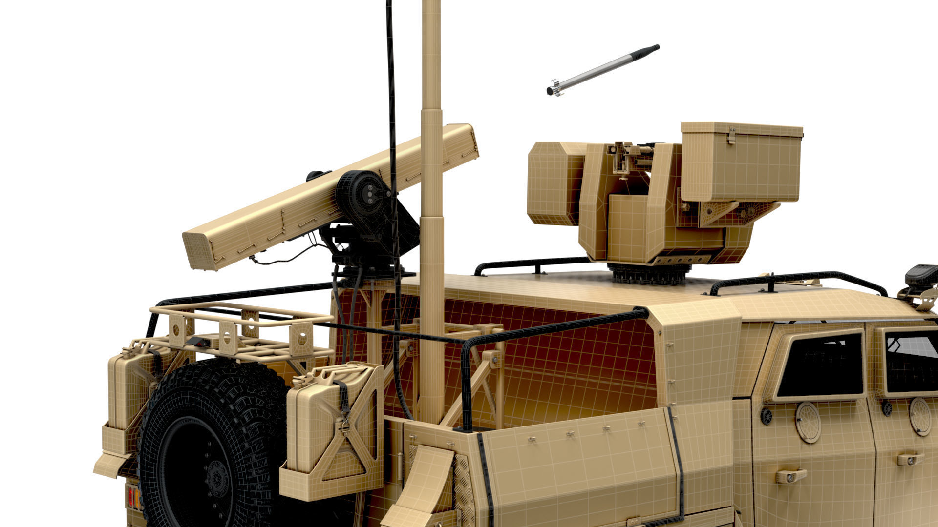 Kamrat M Vampire C UAS 2023 3D model_23