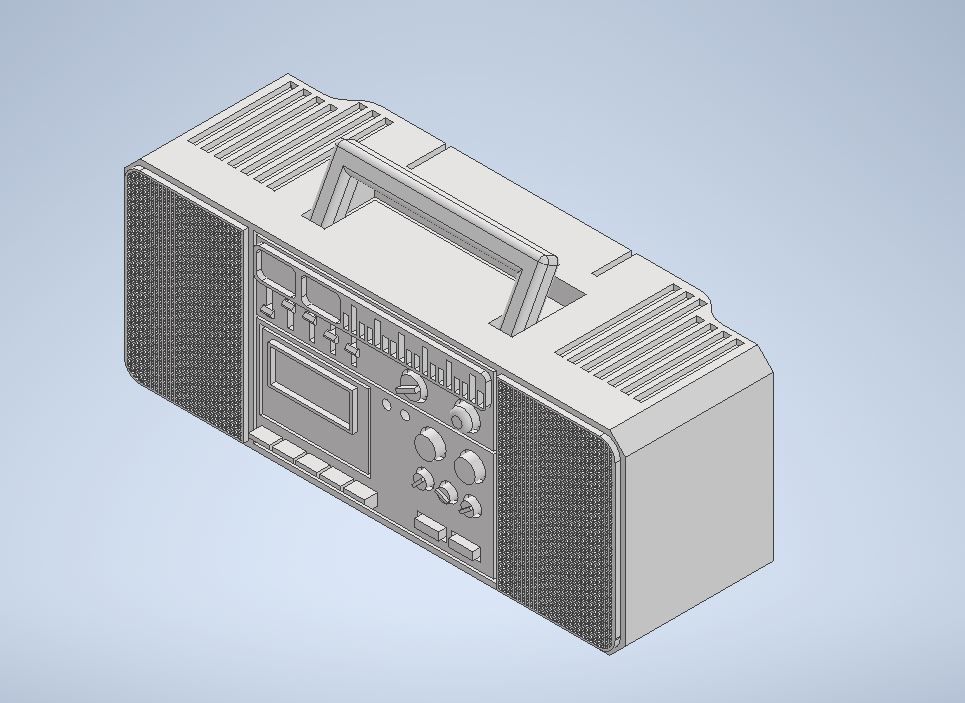 Ghettoblaster 1 35 3D print model_2