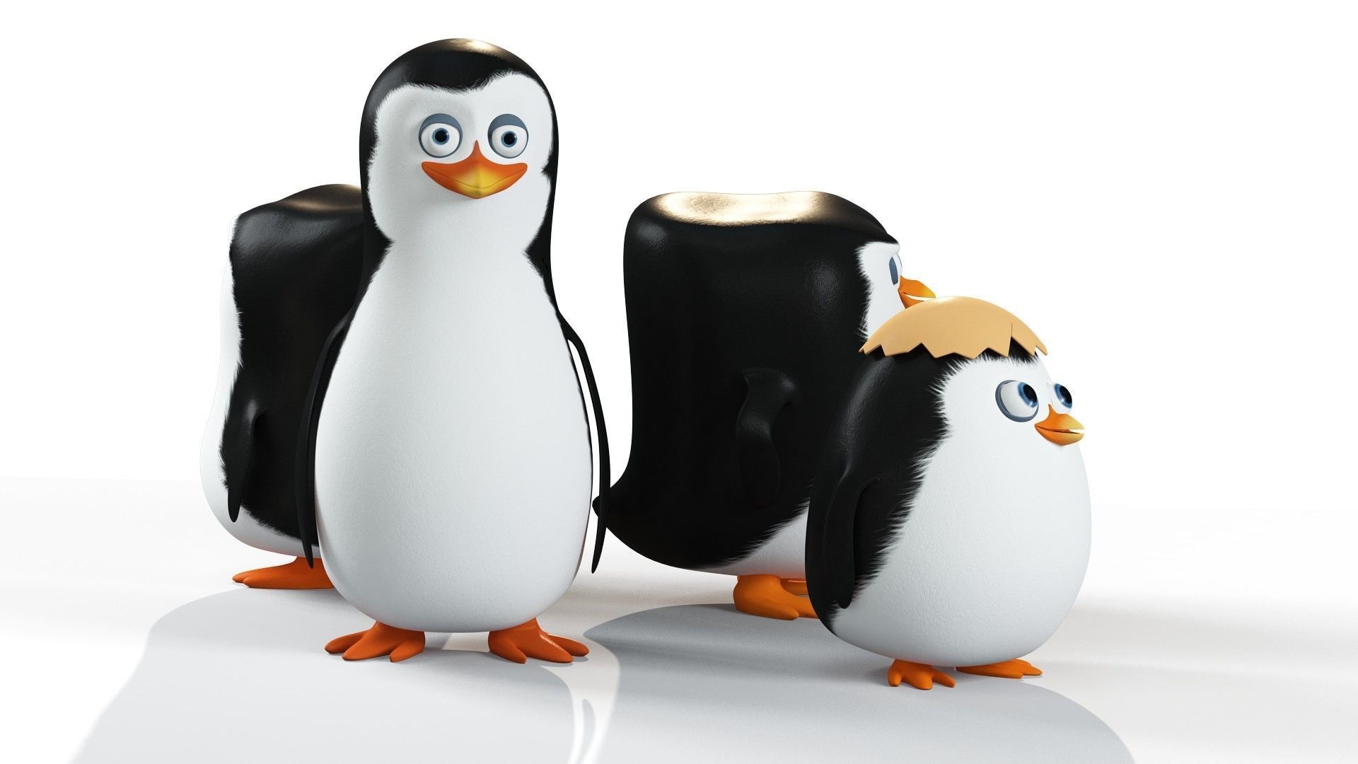 Penguins of Madagascar 3D model_3