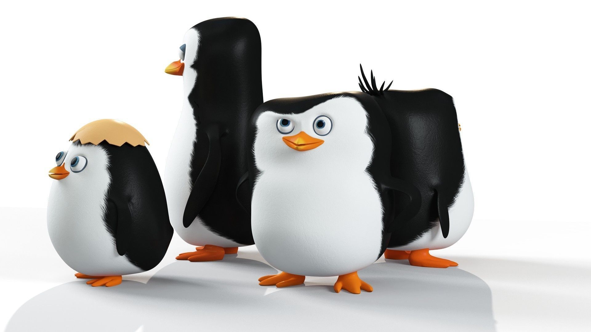 Penguins of Madagascar 3D model_8