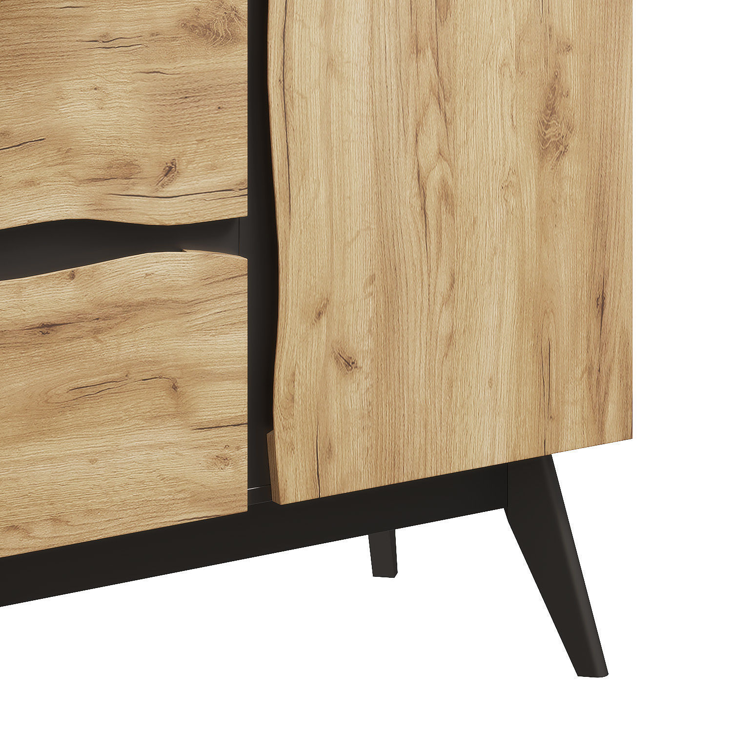 Chest of drawers Hyder-1 Oak Tortuga 3D model_3