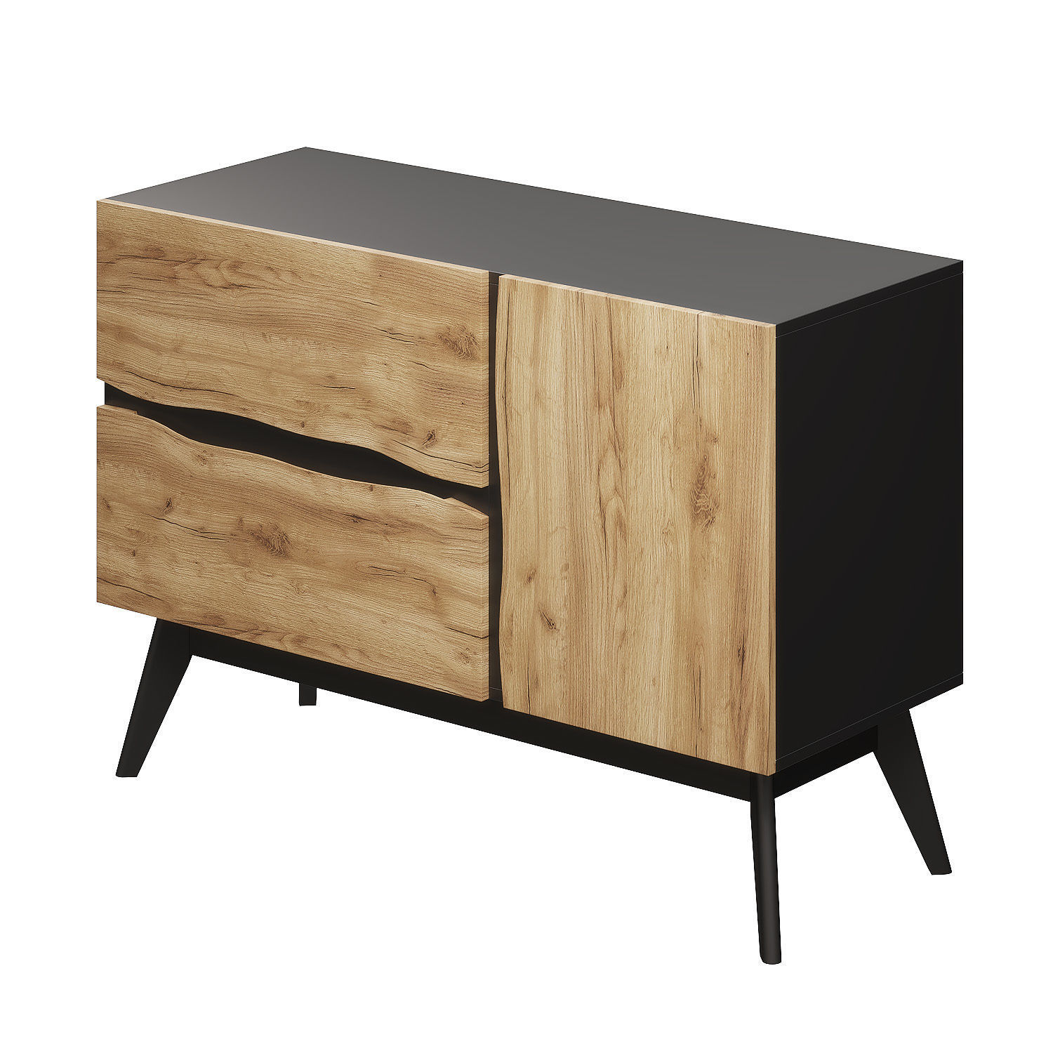 Chest of drawers Hyder-1 Oak Tortuga 3D model_1