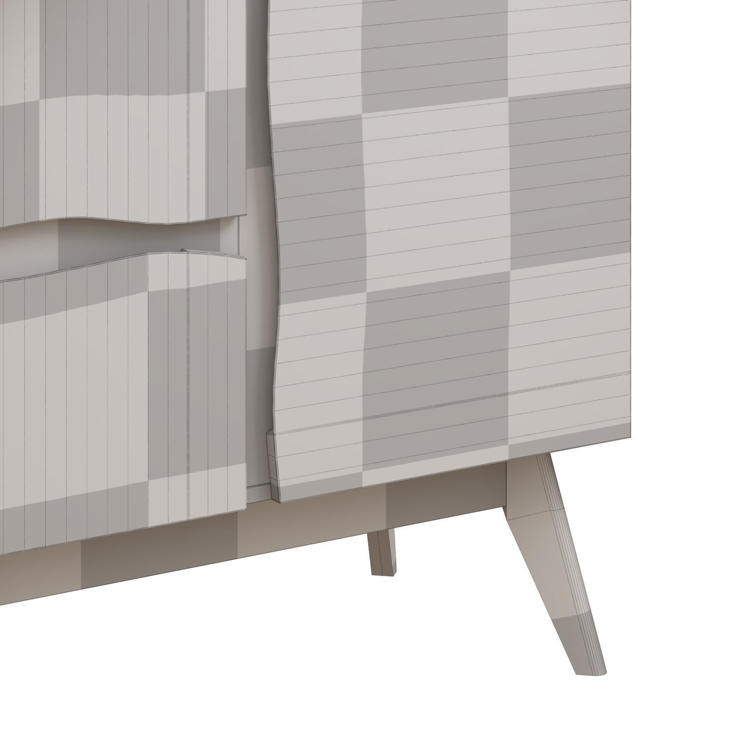Chest of drawers Hyder-1 Oak Tortuga 3D model_6