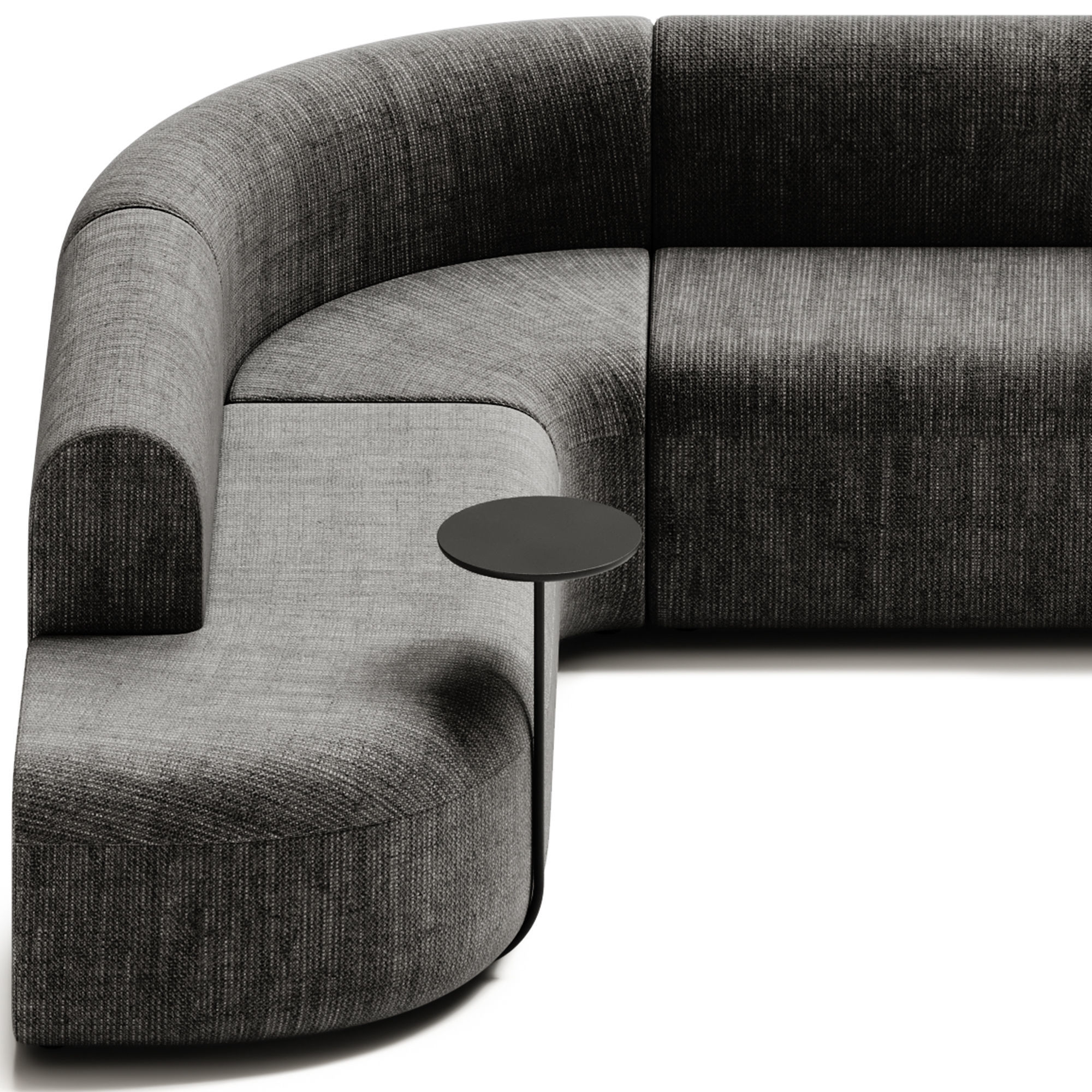 ARTIKO Sectional modular fabric sofa AT 16 by MDD 3D model_2