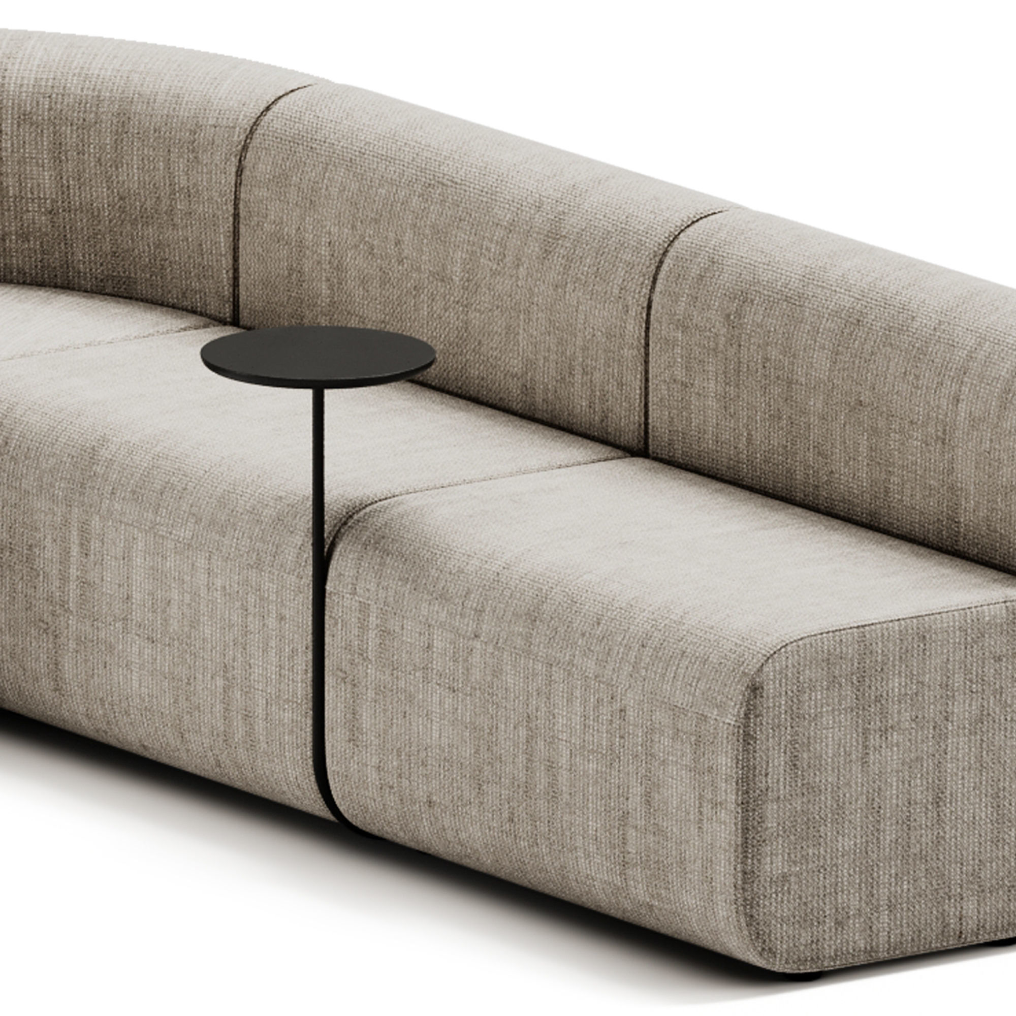 ARTIKO Sectional modular fabric sofa AT 16 by MDD 3D model_3
