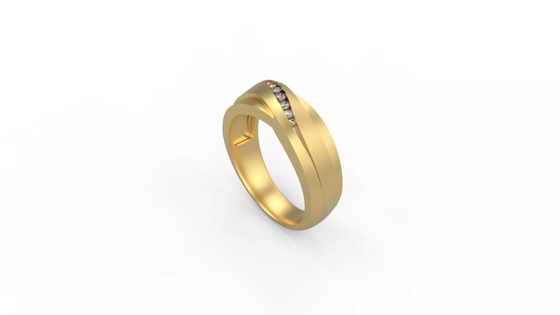 Band Ring 101 3D print model_0