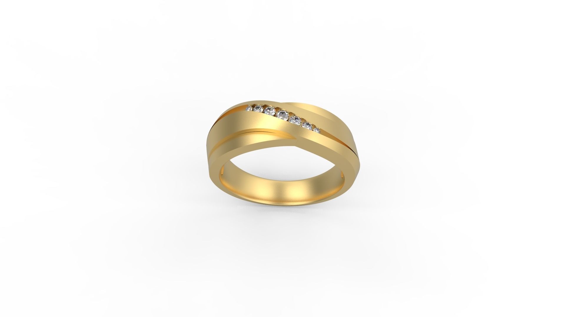 Band Ring 101 3D print model_2