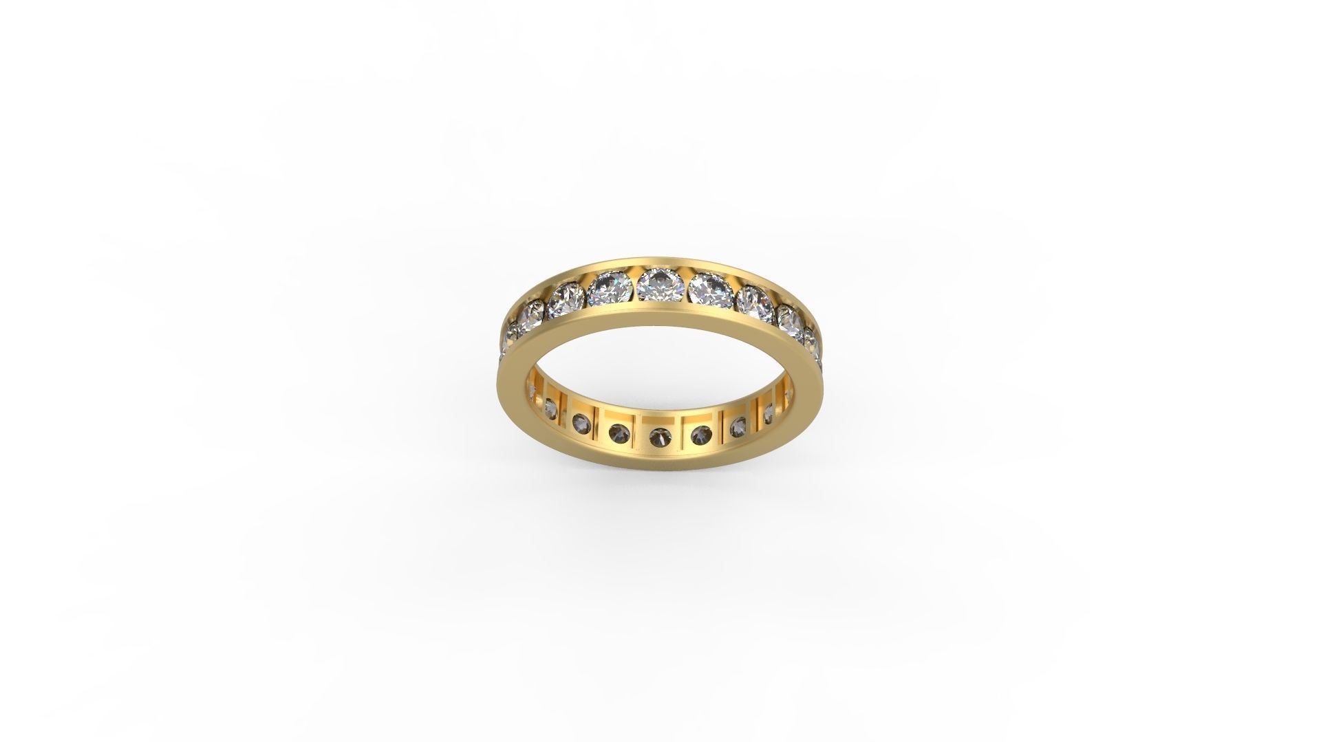 Band Ring 103 3D print model_2