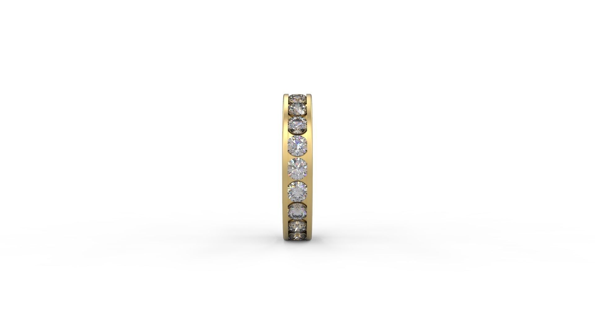 Band Ring 103 3D print model_3