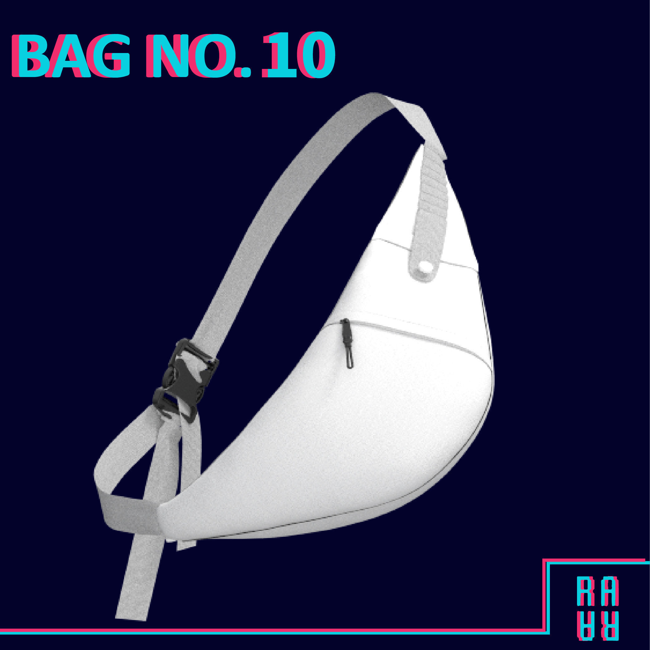 15 BAG and PURSE and BACKPACK 3D MODELS Low-poly 3D model_15