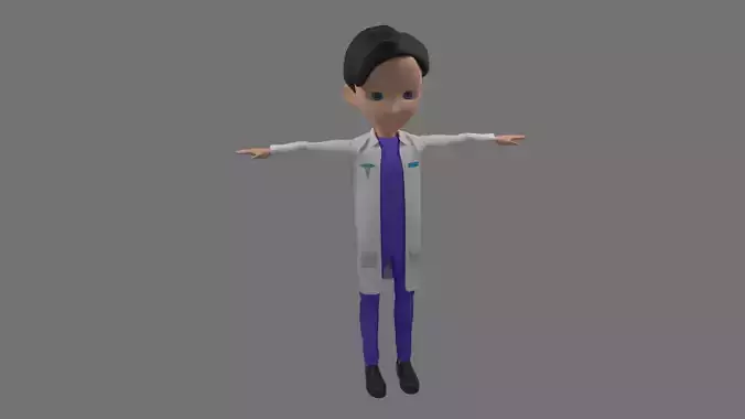 Doctor - Cartoon Character Man