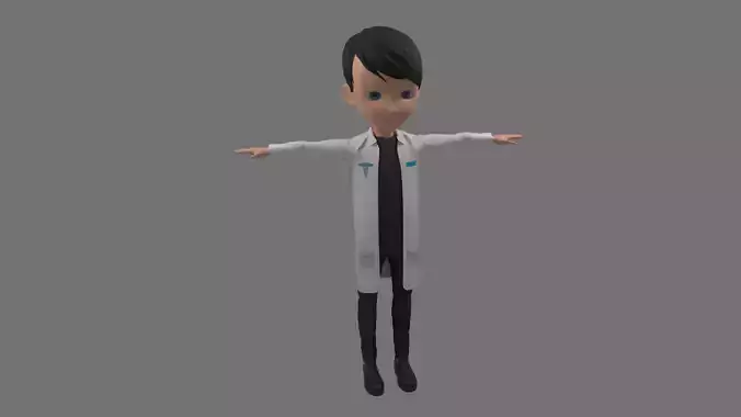 Doctor - Cartoon Character Man