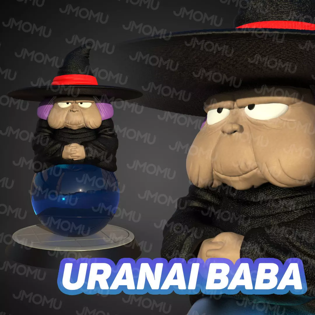 Uranai Baba Figure 3D print model