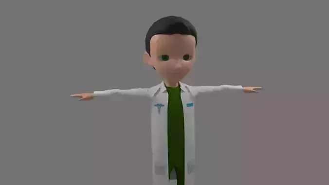 Doctor - Cartoon Character Man