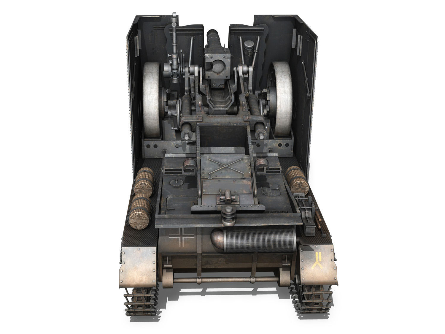 Sturmpanzer 1 Bison Cambrai- 2 PzDiv 3D model_5