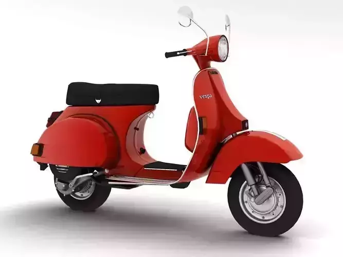 Piaggio Vespa P125X 1978 3D model