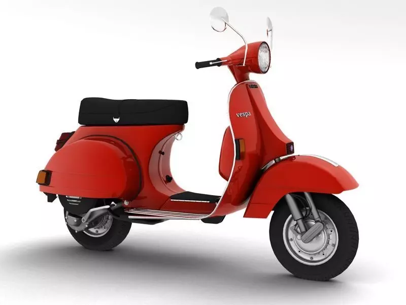 Piaggio Vespa P125X 1978 3D model