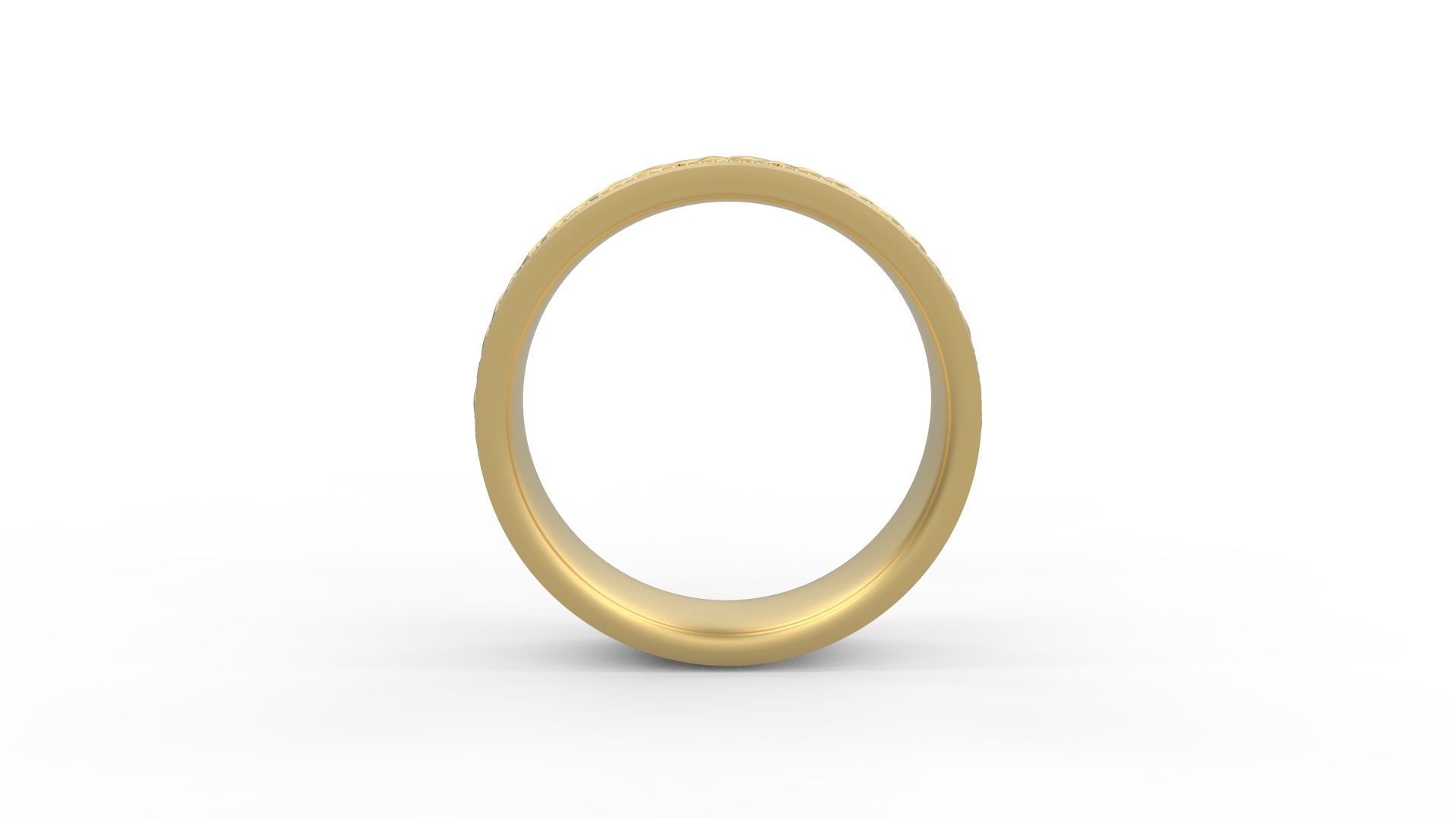 Band Ring 111 3D print model_1