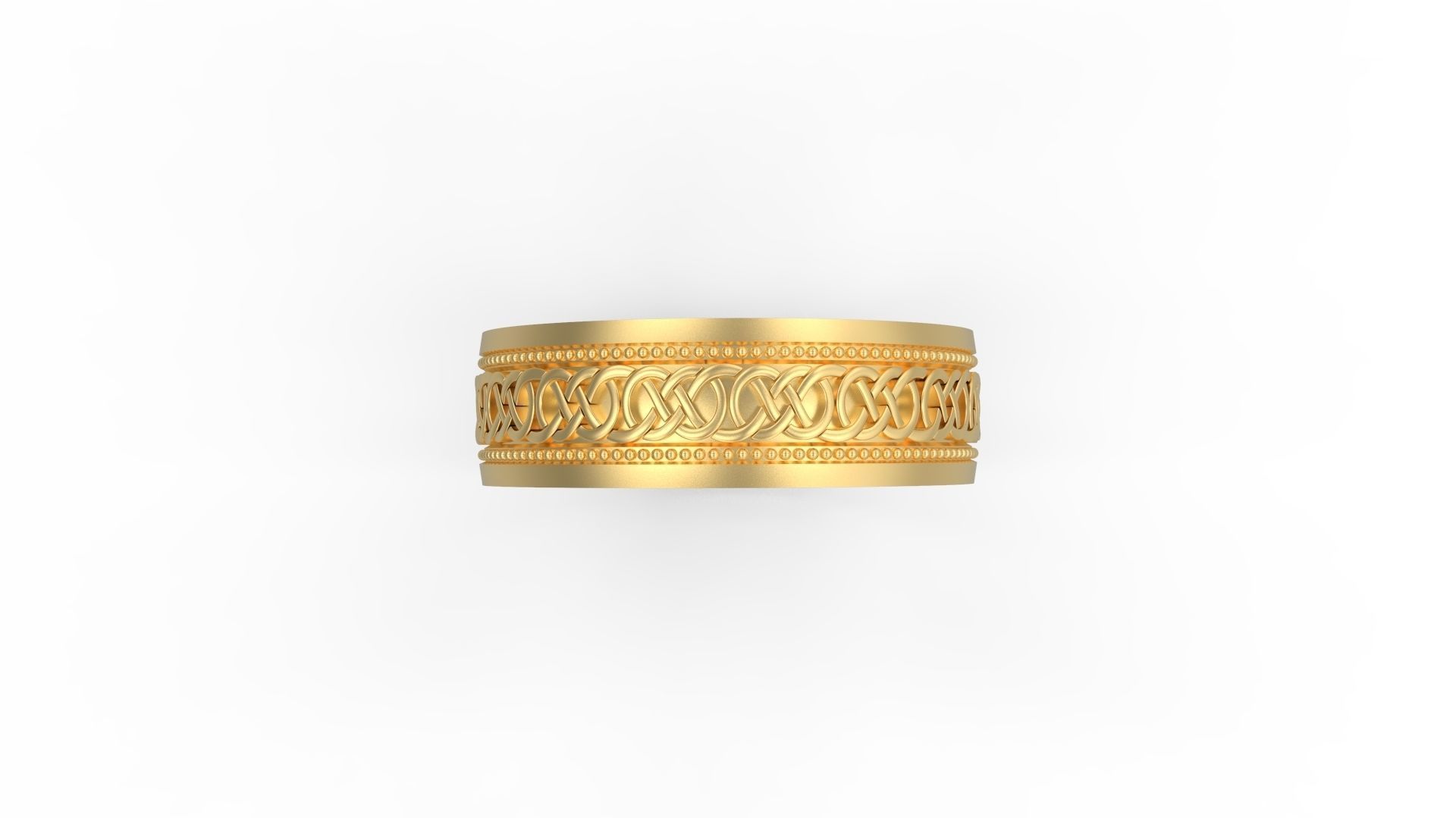 Band Ring 111 3D print model_4