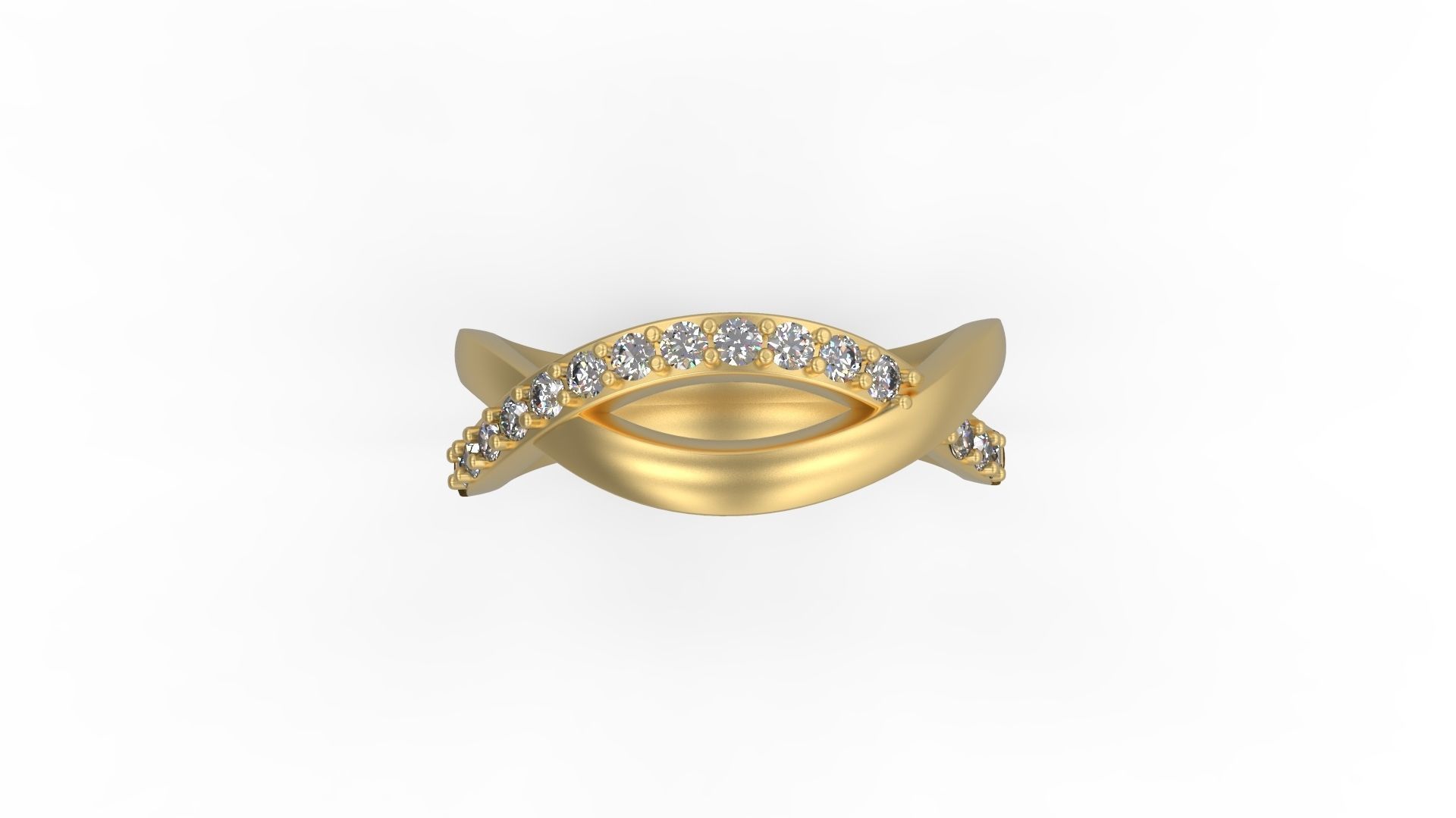 Band Ring 106 3D print model_4