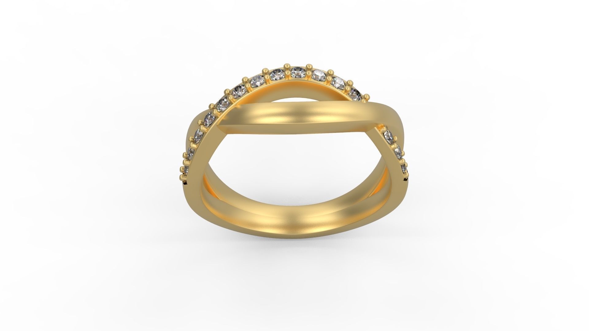 Band Ring 106 3D print model_3