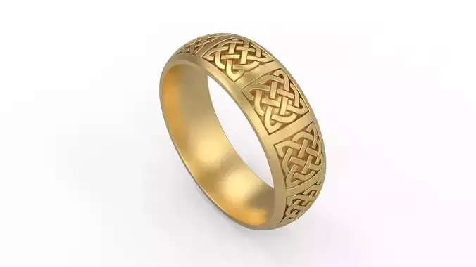 Celtic Band Ring 104