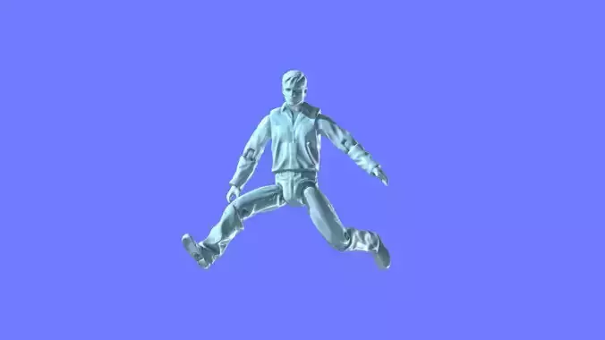 2002 PETER-PARKER FIGURE - 3D SCAN