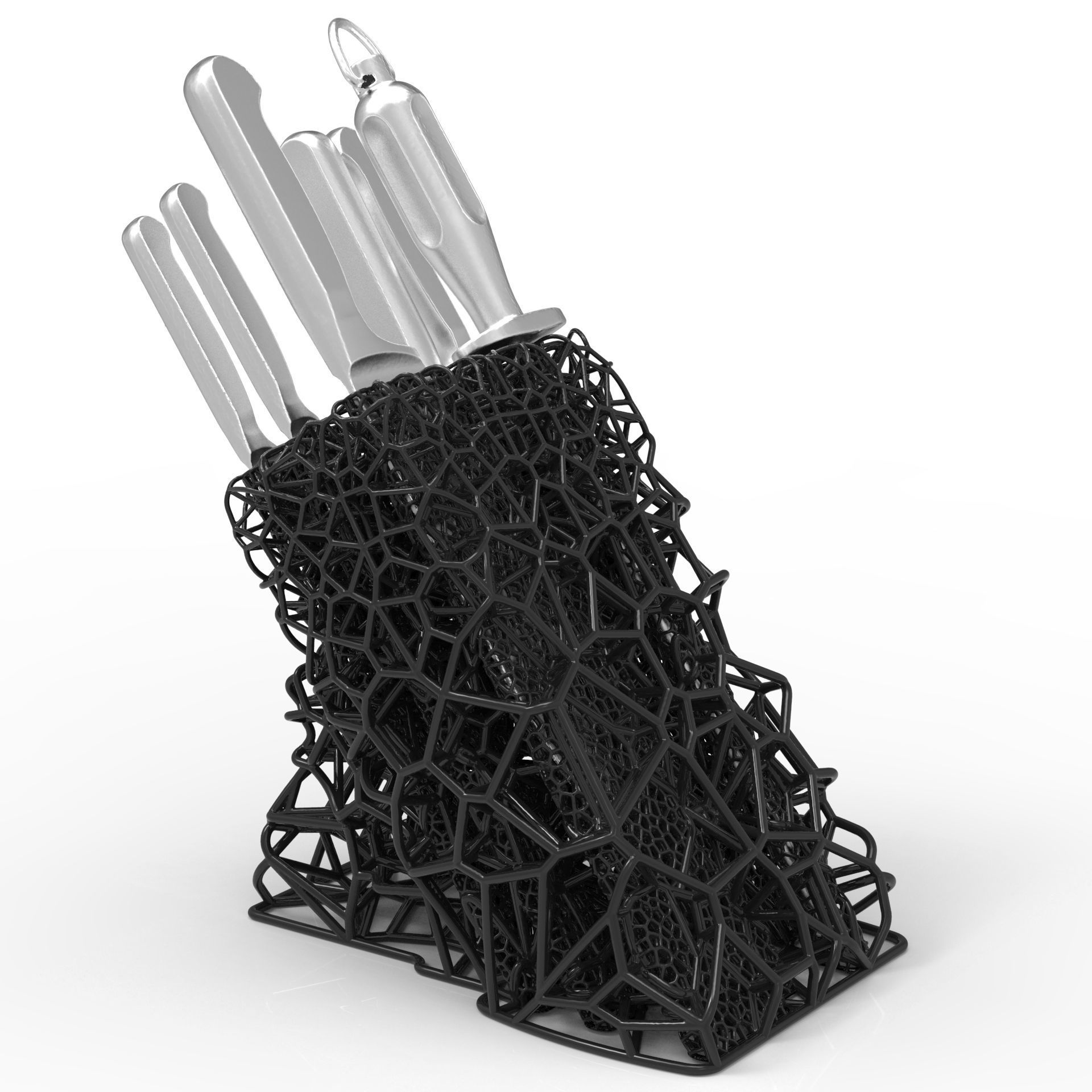 KITCHEN KNIFE HOLDER 3D print model_4