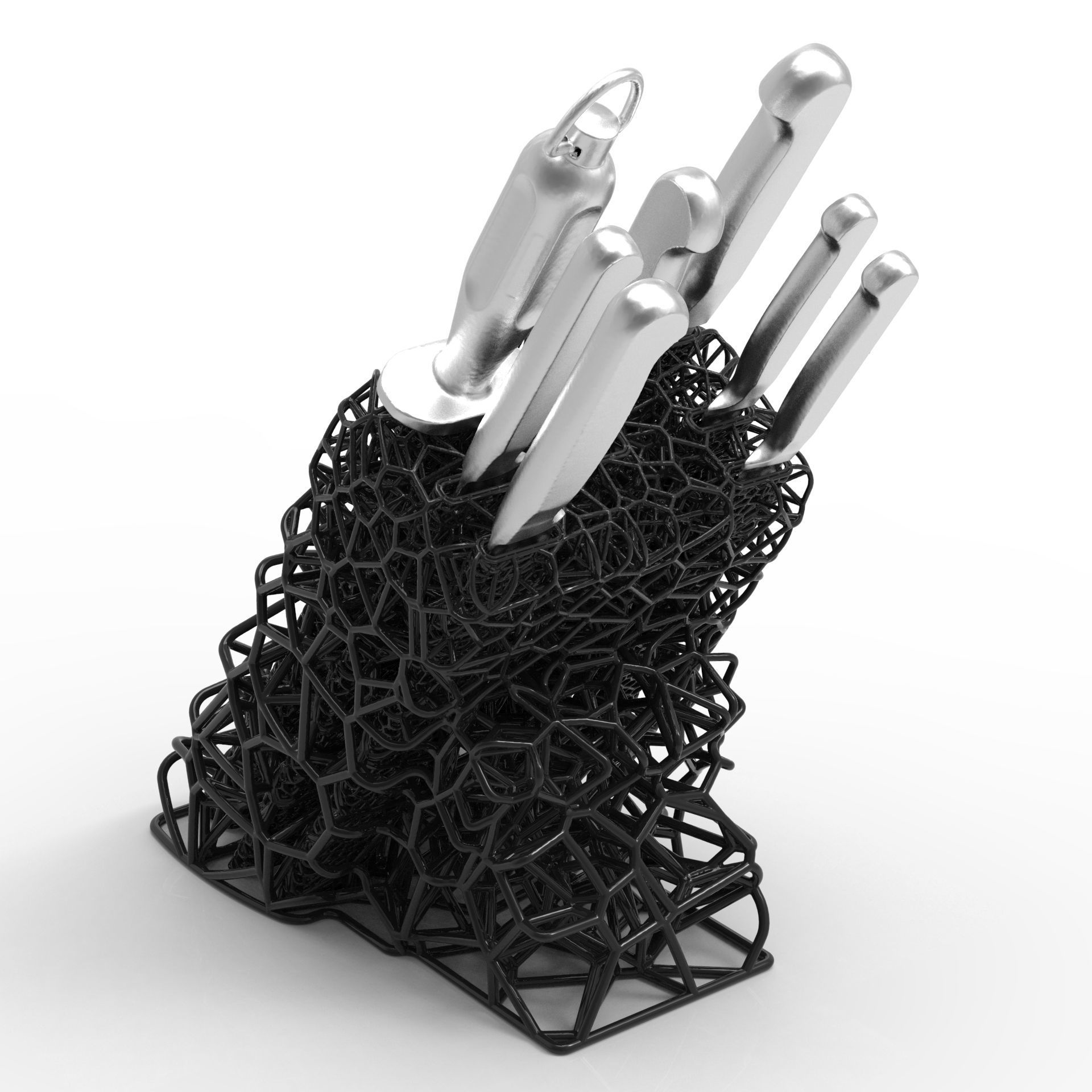 KITCHEN KNIFE HOLDER 3D print model_1