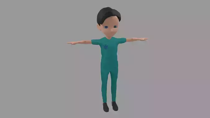 Nurse - Cartoon Character Man