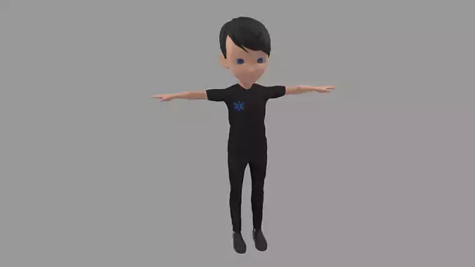 Nurse - Cartoon Character Man