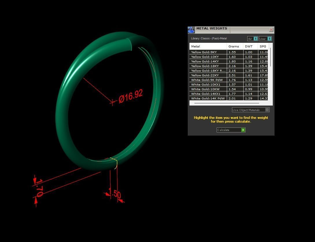 Modern Minimalistic Ring V and Normal 3D print model_1