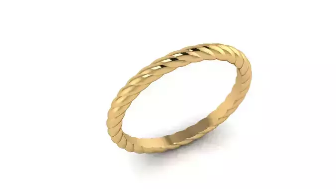 Modern Minimalistic Ring