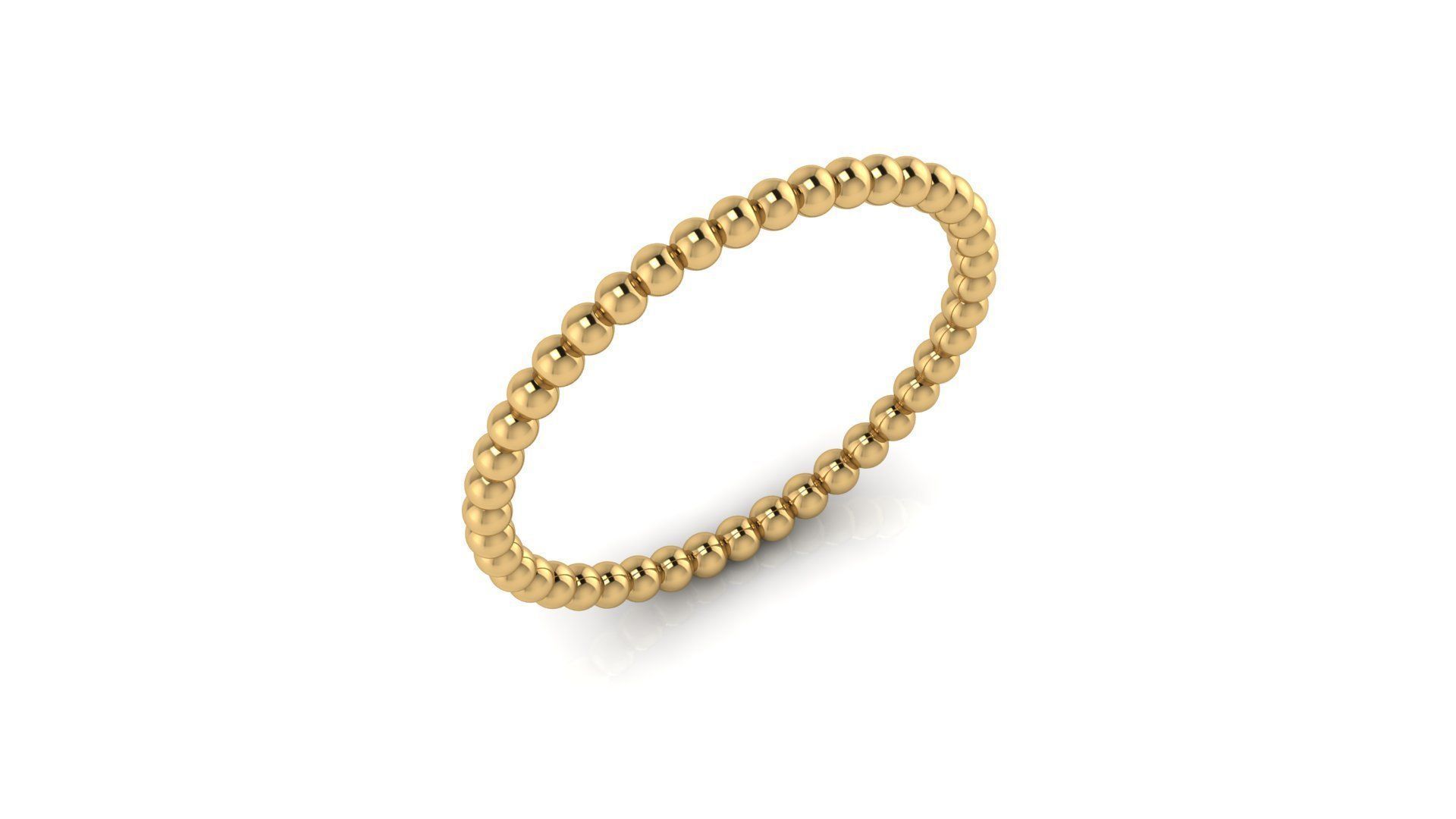 Modern Minimalistic Ring 3D print model_15