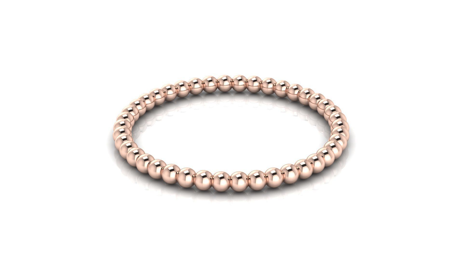 Modern Minimalistic Ring 3D print model_6